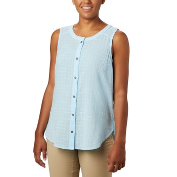 Columbia Overhemd Dames, Summer Ease Sleeveless Blauw, 69UEWAIZJ